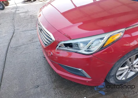 2017 Hyundai Sonata Se z USA, uszkodzony, nr VIN 5NPE24AF5HH489259
